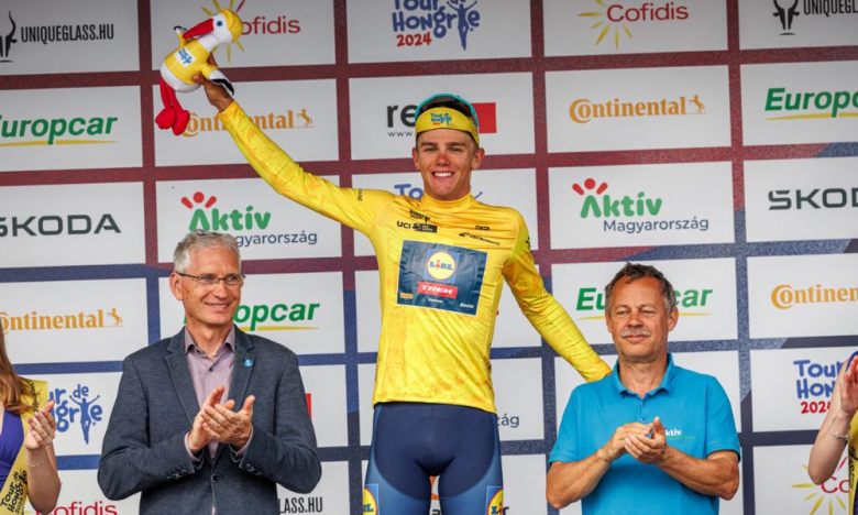 cyclismactu's tweet photo. Tour de Hongrie - Thibau Nys, sacré en Hongrie : "Une semaine incroyable" #TourdeHongrie #Giro #Nys #Buchmann #Poels https://t.co/FGYiDMqHqH #cyclisme #cycling https://t.co/ykFCcLrWNh
