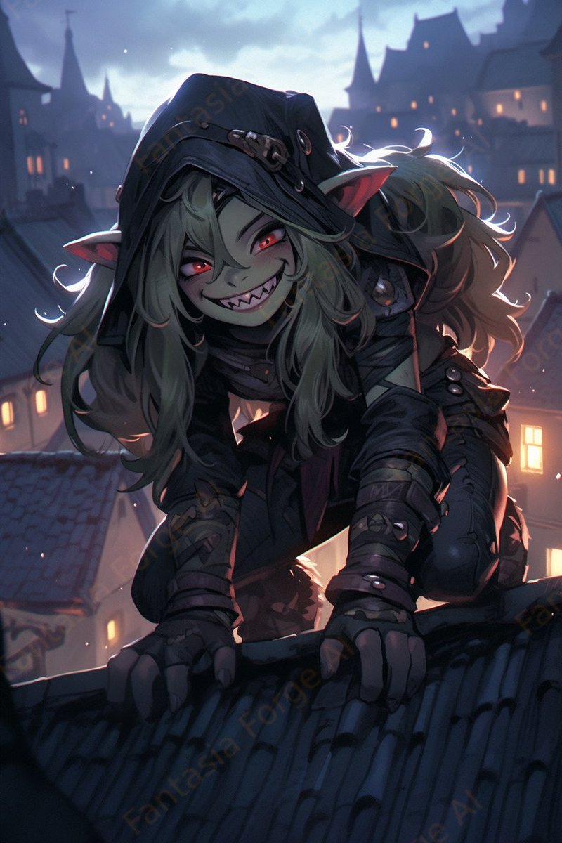 FantasiaForgeAI's tweet image. Not all Goblins were dim-witted and evil however, some have become heroes and adventurers! Becoming more accepted among societies of good aligned races! Goblins that enter onto this path usually have to battle against their own nature. But those that do find greater reward!