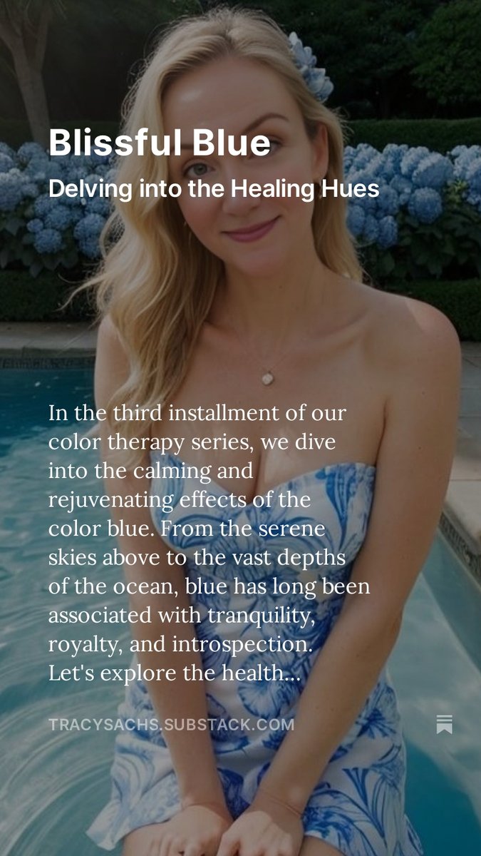 TracySachs's tweet photo. Blissful Blue https://t.co/a81CRpXJm4 🪻🫶✨🌞⭐️🩶💦🌊🩵💙🩵💙 #SelfcareSunday #DailyBenefit #HappyMothersDay #Wellness #nutrition #colortherapy #blue @openai @midjourney https://t.co/7YbTVswBxl