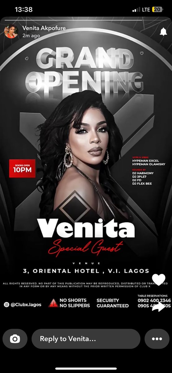 Essa_Bles's tweet photo. We outside!!!!!! 🥳🥳🥳🥳🥳🥳

  Unstoppable  Venita 🥳🥳

#VenitaMarieAkpofure https://t.co/rnfdNITJJ7