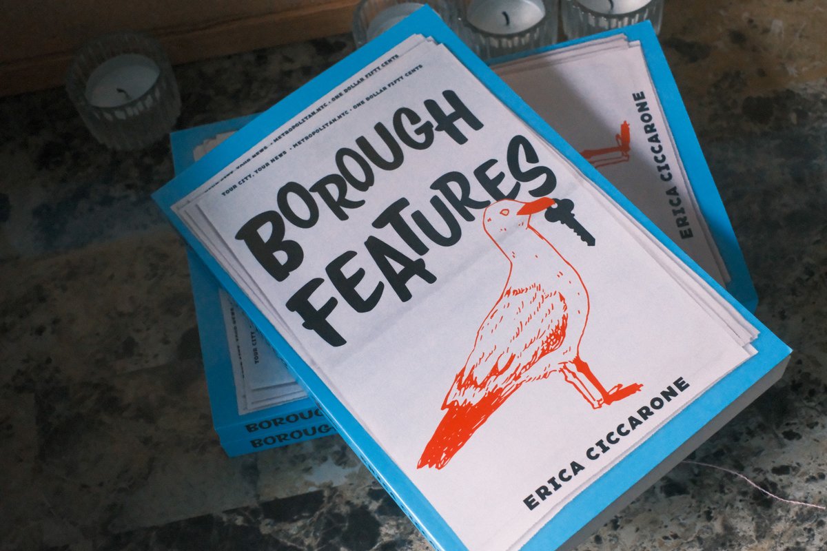 bookpage's tweet photo. BookPage reads . . . and also writes! Our nonfiction editor, Erica Ciccarone, had her book launch today, hosted by @porchtn in Nashville! The BookPage staff showed up to listen to Erica read gorgeous, often laugh-out-loud witty excerpts from her snappy novel, BOROUGH FEATURES. https://t.co/Ve9wd9LALD