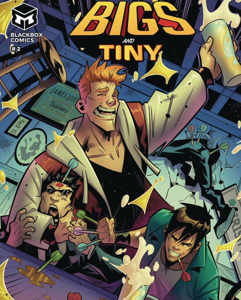 Read it: comicalopinions.com/bigs-and-tiny-…

Review: BIGS AND TINY #2, by @BlackboxComicsP on 5/15/24, sends the fledgling hero team on a quest to find other people targeted by thugs sent from the Pieris Corporation.

#comics #ncbd #indiecomics