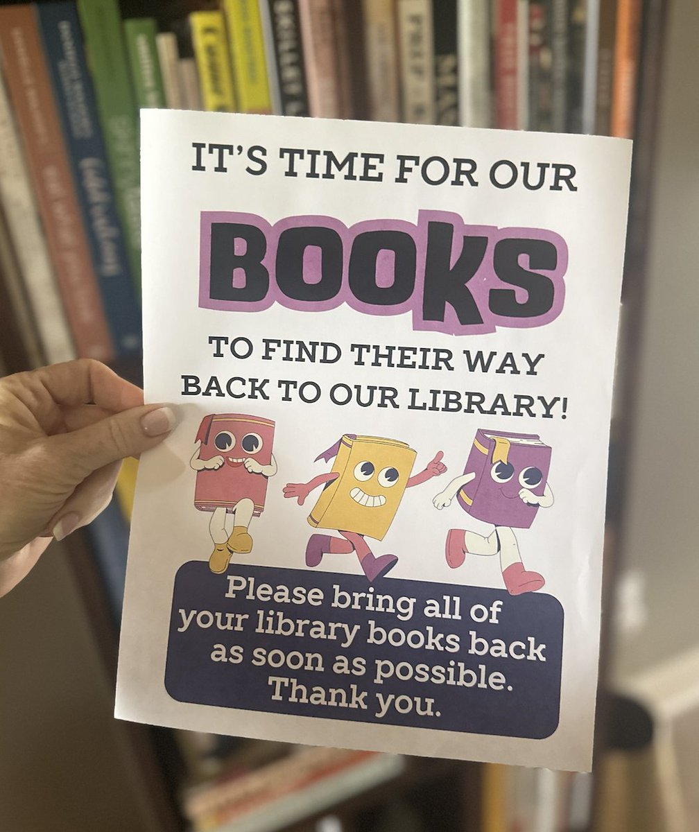 I created this cute little poster in @canva for our library. I love how fun and easy it is to use Canva for our marketing needs. 

Here is the template that you can use too.💜

buff.ly/3QKaovQ

#tlchat #futurereadylibs #edchat #edtech #ISTElib