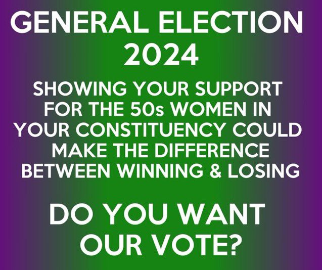 @carolvorders @darrenpjones @RachelReevesMP What #50sWomen #StatePensionVictims #50sWomenScandal ARE wanting to know from @RachelReeves @LabourUK @Keir_Starmer is whether Previous #LabourSupport for our Injustice still stands in #LabourManifesto ?? @carolvorders 3.6M +Family #VotesAtStake !