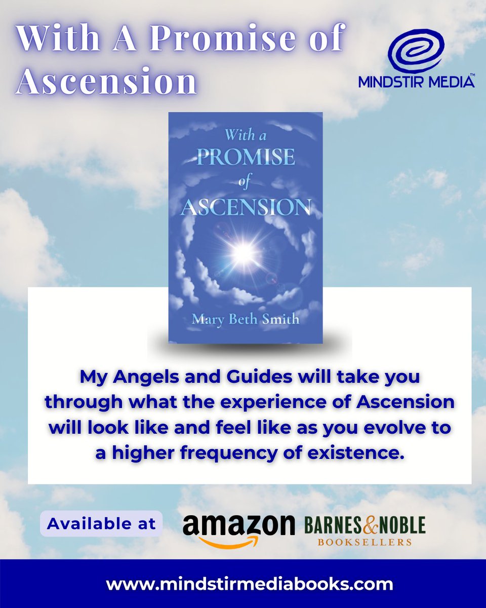 Step into the realm of transformation with 'A Promise of Ascension.'  🌌✨
.
Visit bit.ly/mindstir to learn more. 
.
#mindstirmedia #mindstirmediabooks #books #booksofinstagram #bookshop #ebooks #bookslover #readmorebooks #booksarelife #newbooks