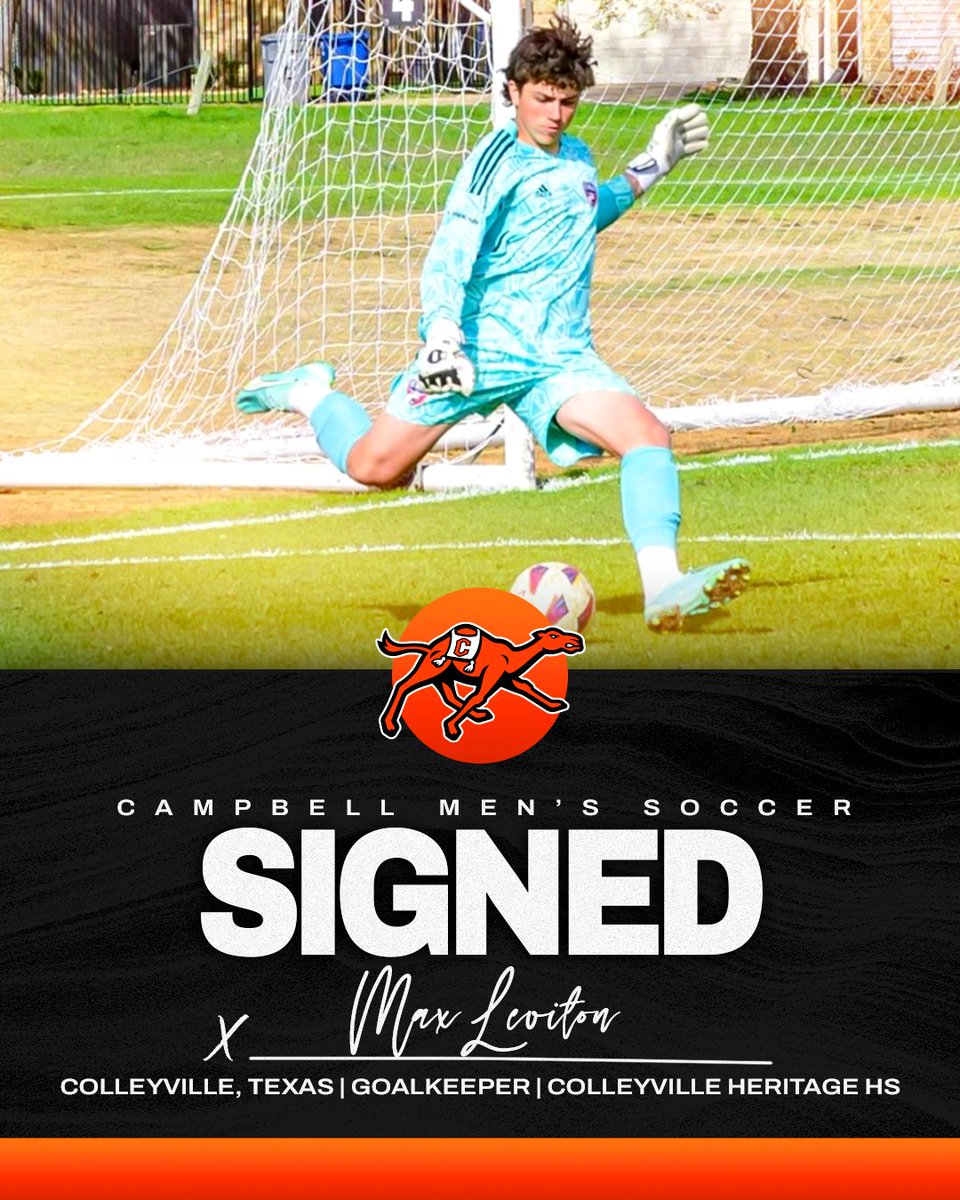 GoCamelsMSOC's tweet photo. 𝐒𝐈𝐆𝐍𝐄𝐃 ✍️   

Welcome to the Creek, Max Leviton!  

#FightAsONE | #RollHumps 🐪⚽️ https://t.co/hcJQZb01OO