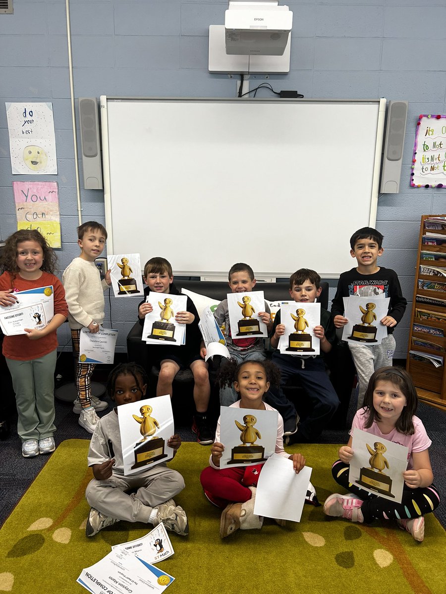 Congratulations to our newest 100% <a href="/STMath/">ST Math Educator? Follow us on MINDEduOrg!</a> earners here <a href="/MOSandshore/">Mount Olive Sandshore School</a> 🐧woohoo!! Almost there as our school is at 94% completion!!! 👏<a href="/Jen1Curry/">Jennifer Curry</a> <a href="/kristymc24/">𝒦𝓇𝒾𝓈𝓉𝓎 𝑀𝒸𝐹𝒶𝓇𝓁𝒶𝓃𝑒</a>