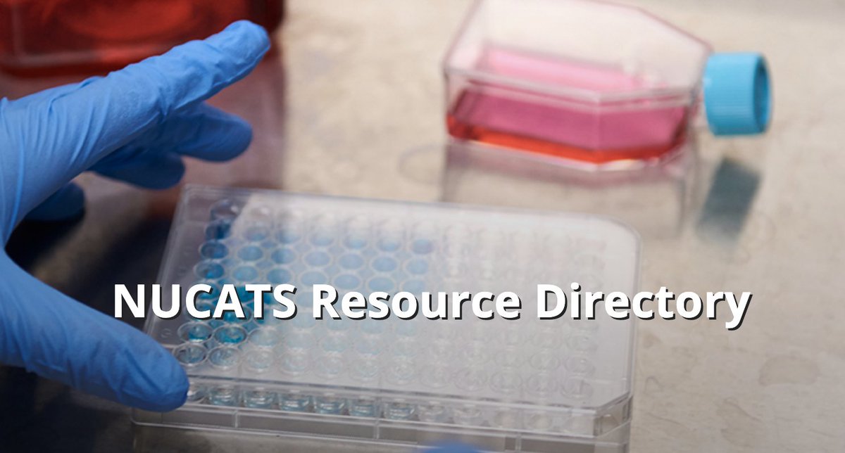 Did You Know? The @NUCATSInstitute Resource Directory is a comprehensive list of resources and services to help @NUFeinbergMed and @NorthwesternU investigators conduct their groundbreaking work while building dynamic careers — bit.ly/NUCATS-Resourc…