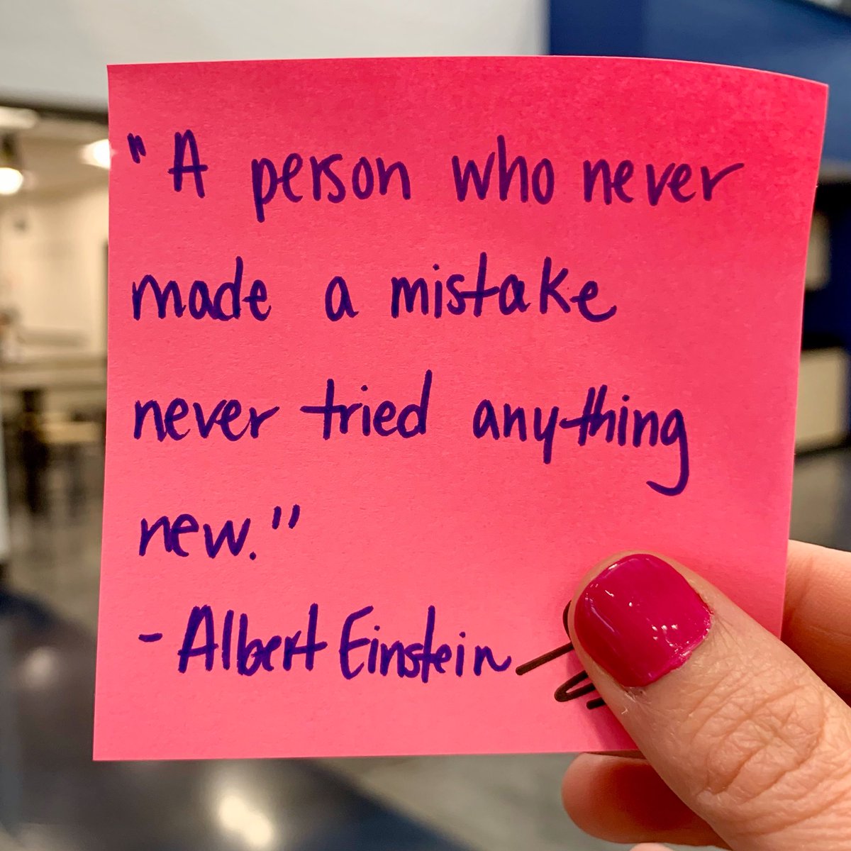 It’s a new week to take learning risks and try something new! #mondaymotivation #pmlearns