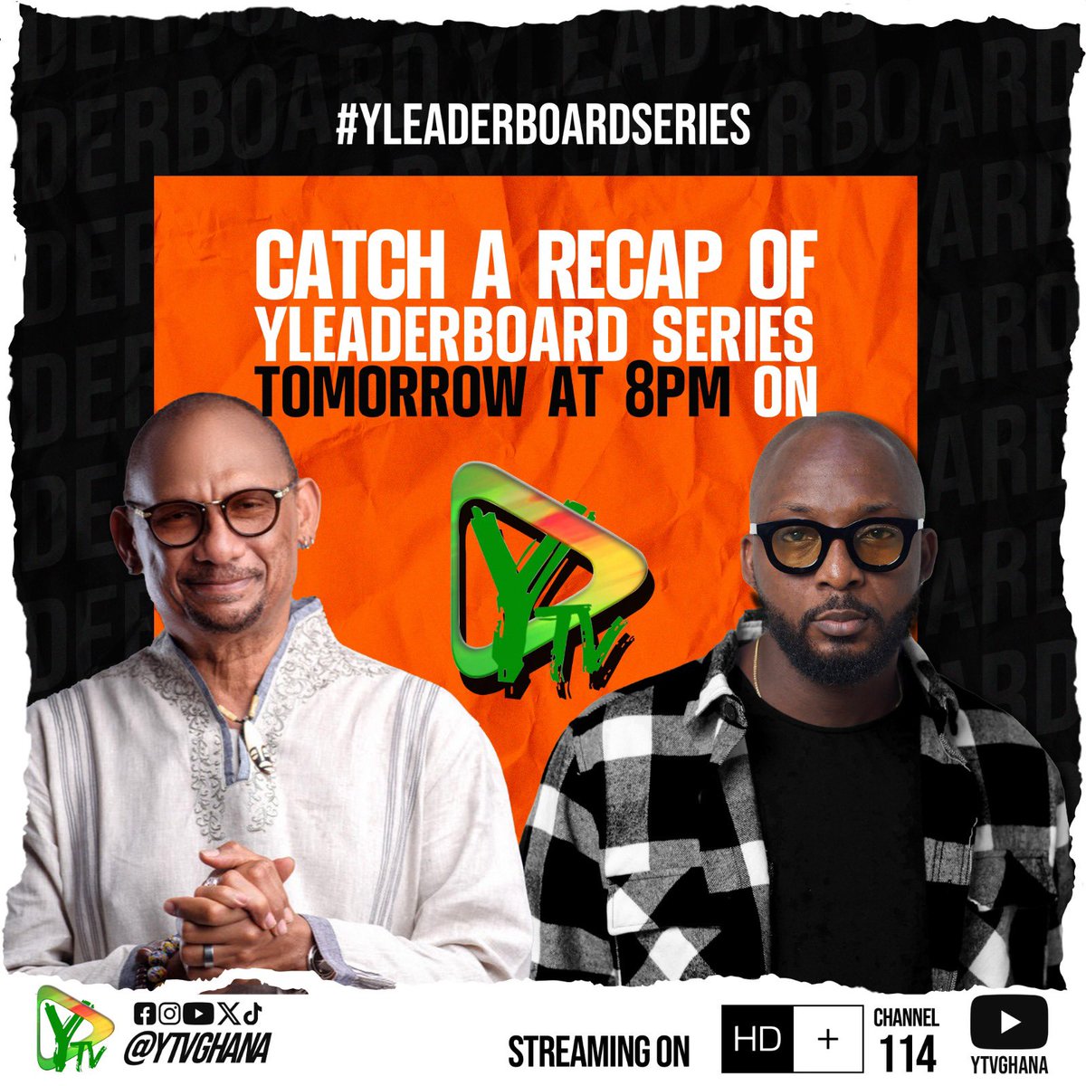 In case you missed it last Wednesday, here’s chance to catch the conversation again on @ytvghana tomorrow evening at 8pm. @RevErskineGH had an interesting conversation with #BenBrako. Don’t miss it! #YLeaderBoardSeries