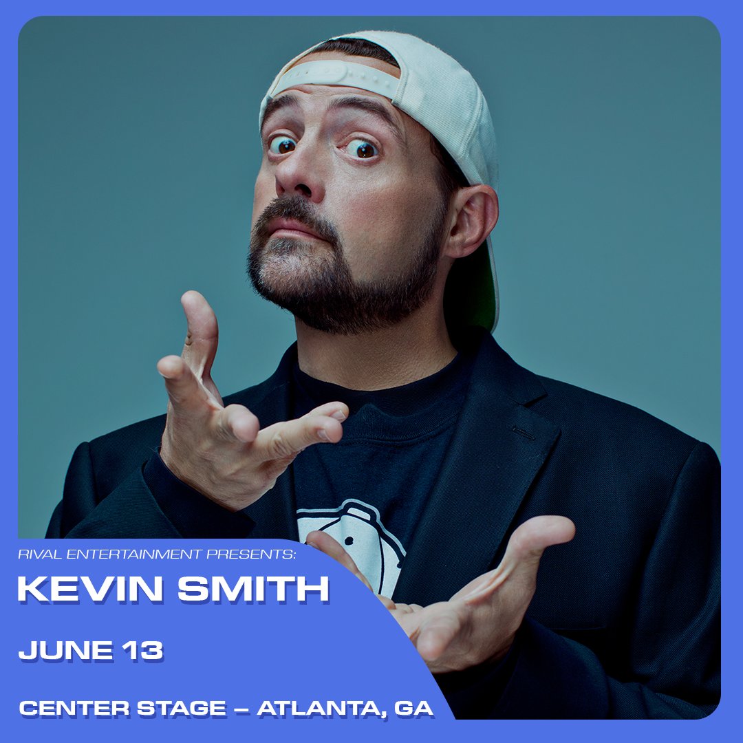 We are giving away 2 tickets to An Evening With @ThatKevinSmith at Center Stage on Thursday, June 13! 🤭

Head over to our insta @centerstageatl for details on how to enter!

#livemusicatl #livemusic #vinylatl #theloftatl #centerstageatl #atlantaga #ticketmaster #atlantalivemusic