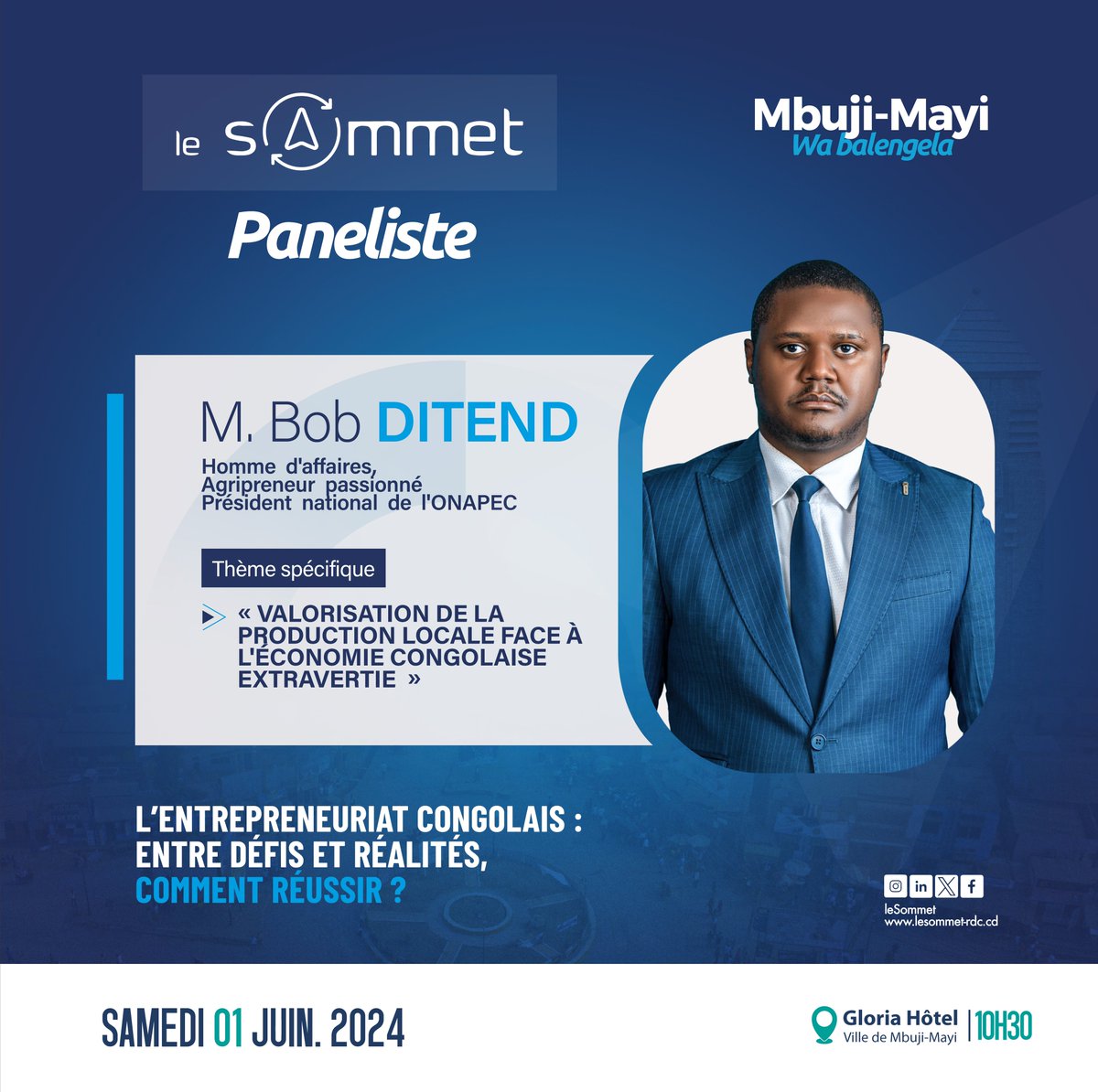 01.06.2024 | Mbuji Mayi | Rendez-vous avec l’histoire… 🪶