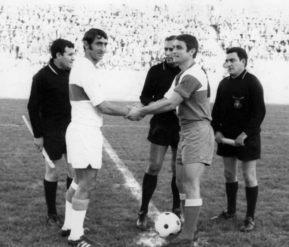 Vicente Iborra y Luis Muñoz, 1968. #ElcheCF #Sabadell © Obiol.