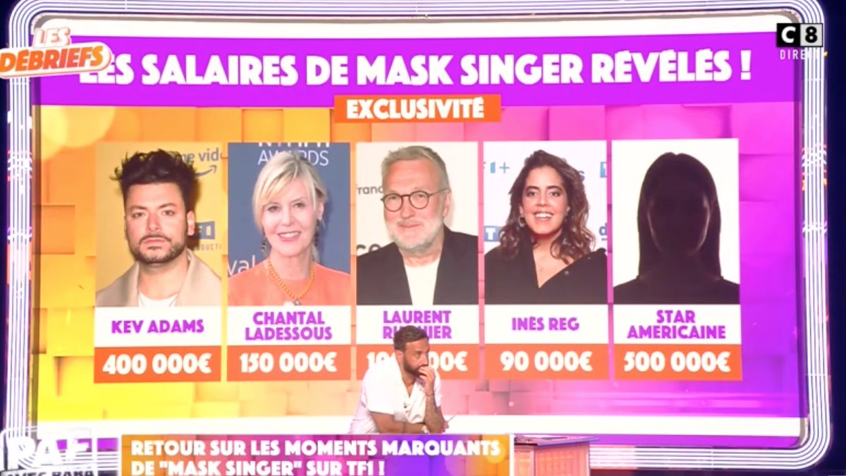 'On est à 500 000 euros par prime' : Le montant du cachet des enquêteurs de Mask Singer dévoilé dans TPMP ! (VIDEO) dlvr.it/T6qgnM