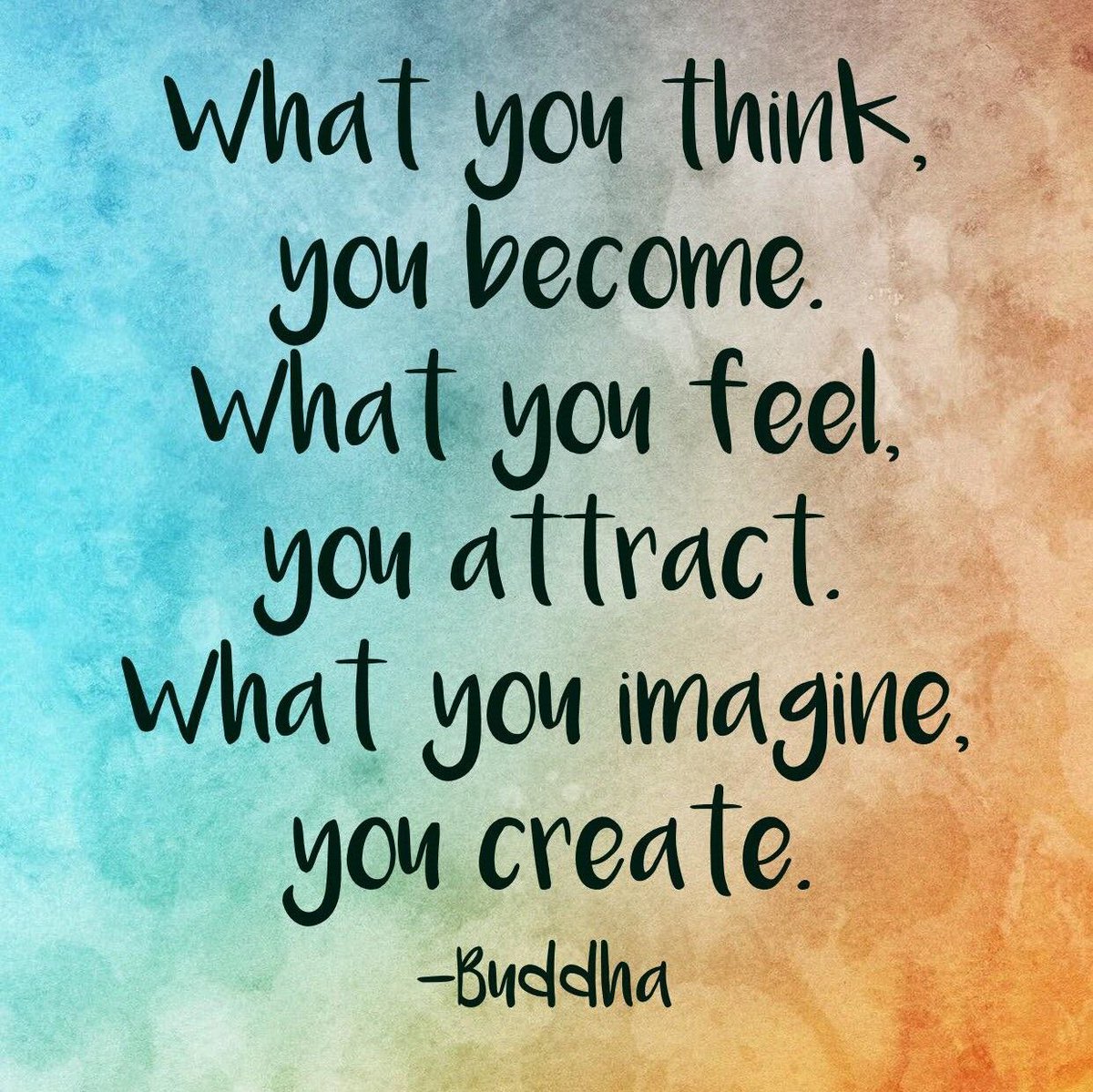 What you think, you become. What you feel, you attract. What you imagine, you create. #MondayMotivation #MondayThoughts #SuccessTrain #ThriveTogether #Success #Think #Feel #Imagine