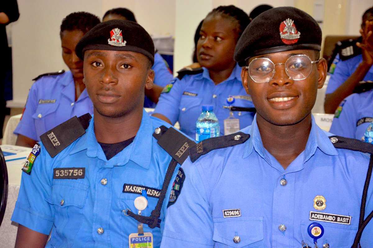 UNODC_Nigeria's tweet photo. The Nigeria Police can be more: ✔️service driven ✔️people friendly  ✔️rule of law compliant   Together with partners, we’re supporting that.   Thanks to 💵 from @StateINL &amp; @UNPeacebuilding, we trained @PoliceNG_CRU 👮‍♂️👮‍♀️ on “Human Rights-Based &amp; Gender-Sensitive Policing”. https://t.co/Xv0zBxZ1sz