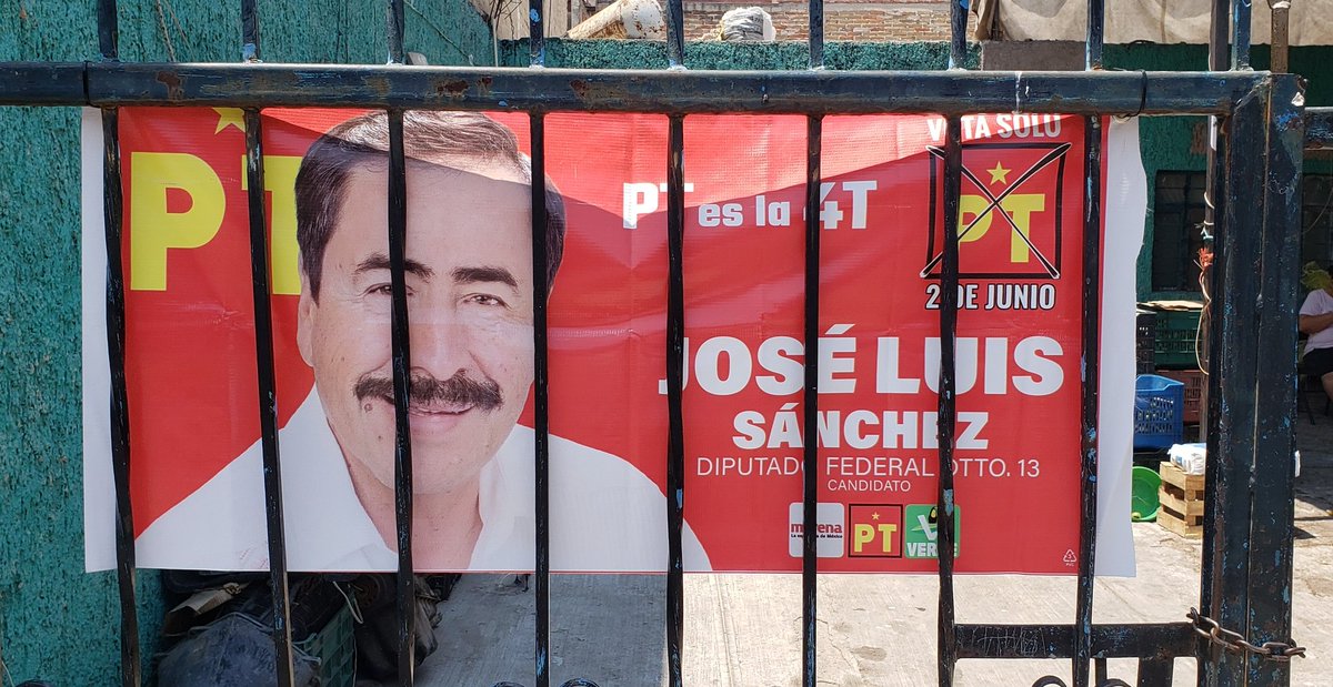 TheMexExp's tweet photo. @chemamtz_ @BitacoraPol @LeonardAlmaguer @PTnacionalMX @HR_JuanJose El candidato del PT José Luis Sánchez González que se vaya acostumbrando a esta vista tras las rejas...
Porque con la colota que trae de fraudes, trinquetes y venta de permisos de taxi falsos es por lo que pretende llegar otra vez por el fuero de diputado. https://t.co/oSBPuJEMTY