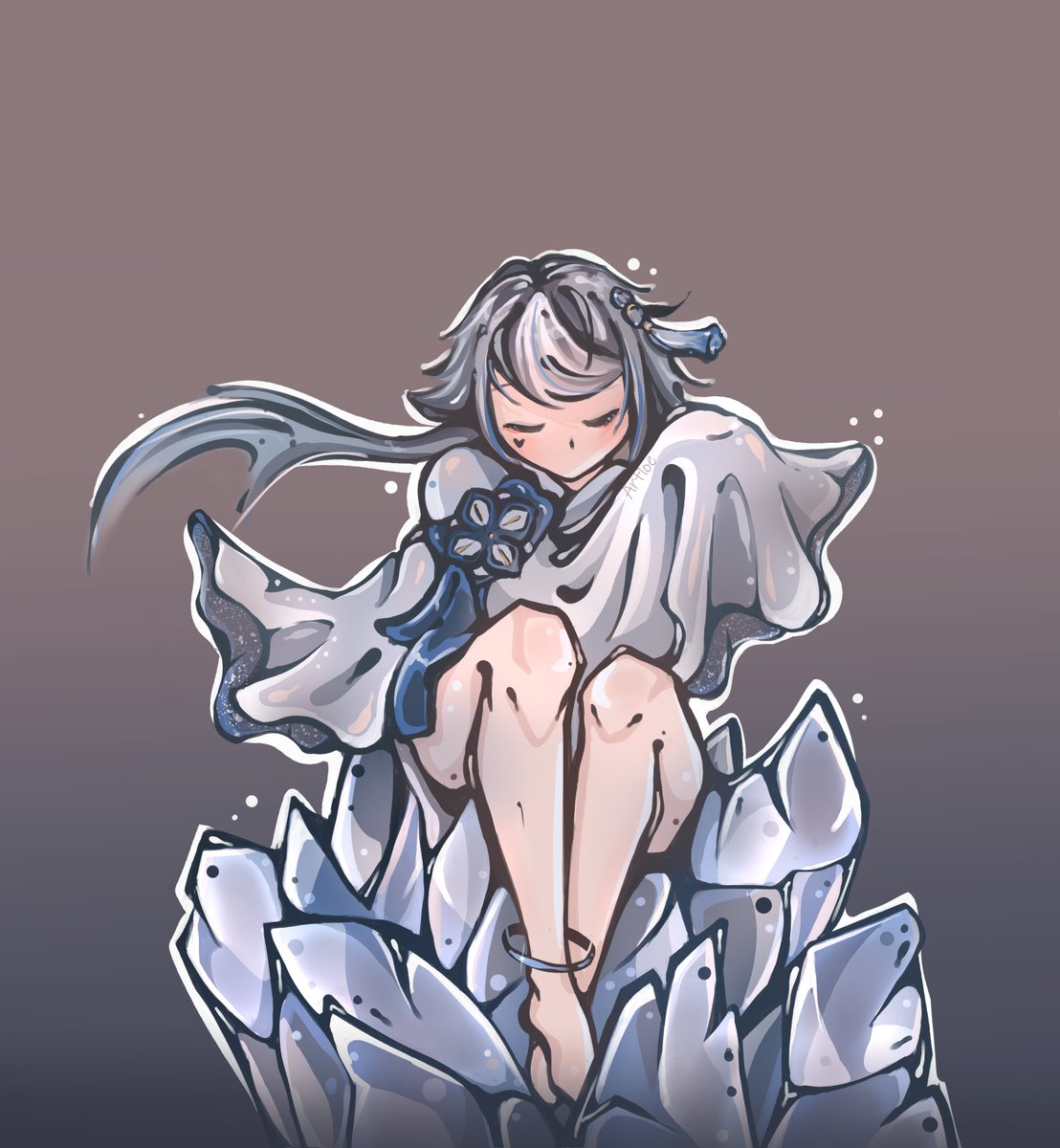 Artloee's tweet photo. #Guizhong #GenshinImpact  #Genshinfanart https://t.co/3UjrU3GAVv