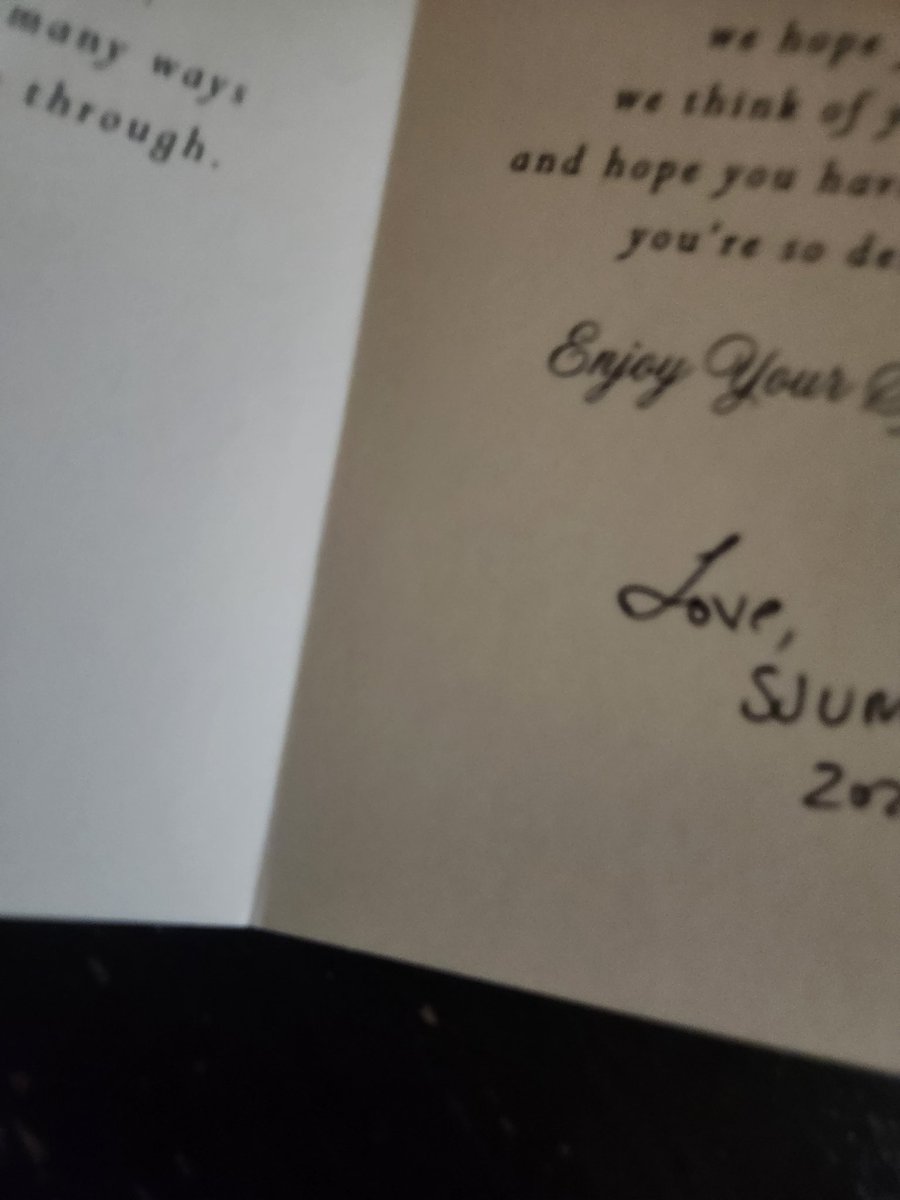 norma_geejay's tweet photo. Thank you so much for the Mother's Day Card! @SJUHawks_MBB So unexpected, but such a sweet gesture. ❤️ 
Grateful that @Cgm_ju is a part of  such a great organization! https://t.co/4As9vhMNrf