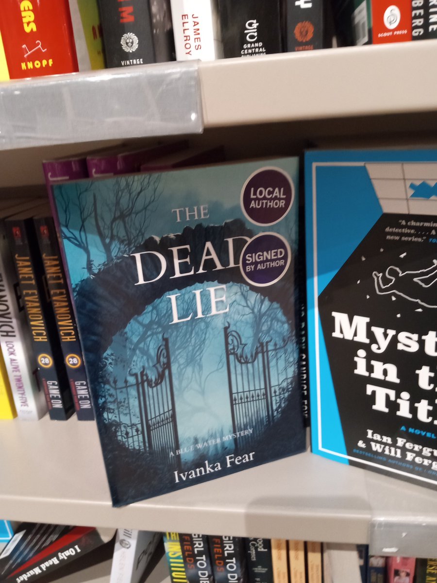 Spotted in the wild. Where is My Husband?, The Dead Lie, and Lost Like Me #indigoguelph #guelphontario #mystery #thriller #books #readersofx #readingcommunity #booktok #localauthor #canadianauthor #crimewriterscan #itwdebuts #levelbestbooks #ivankafear