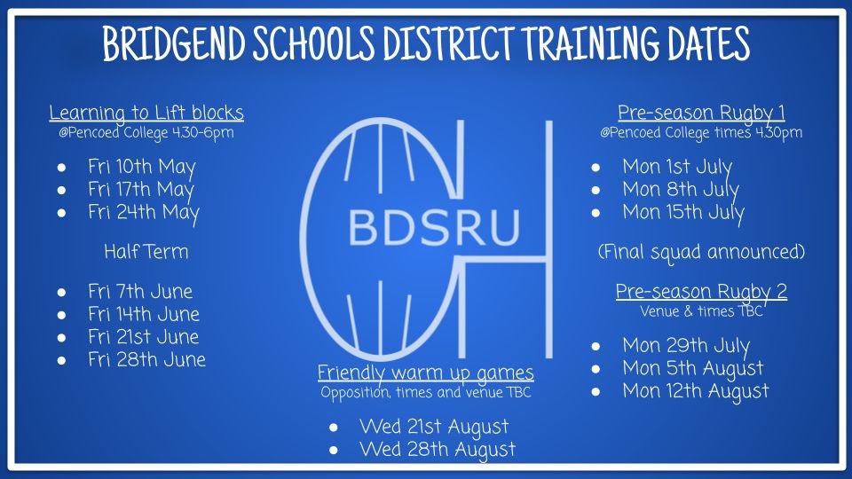 Bridgend Schools U16s tweet media