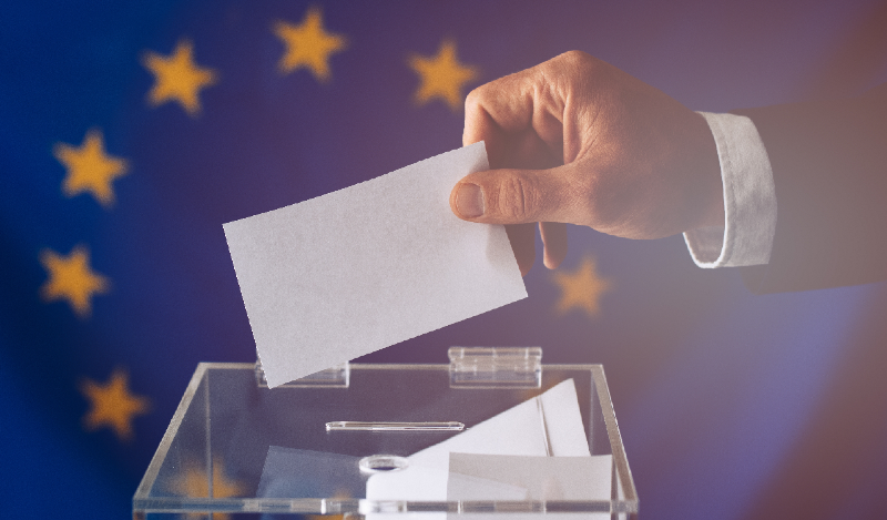 EUintheUS's tweet photo. In less than a month, 400 million voters across the EU will choose new representatives in the  @Europarl_EN.

On June 6, join @EUAmbUS, @stanveuger, and experts for a conversation at @AEI about the elections and their likely consequences. https://t.co/JuZXA13AWm #EUelections2024 https://t.co/9GViDLG7JF