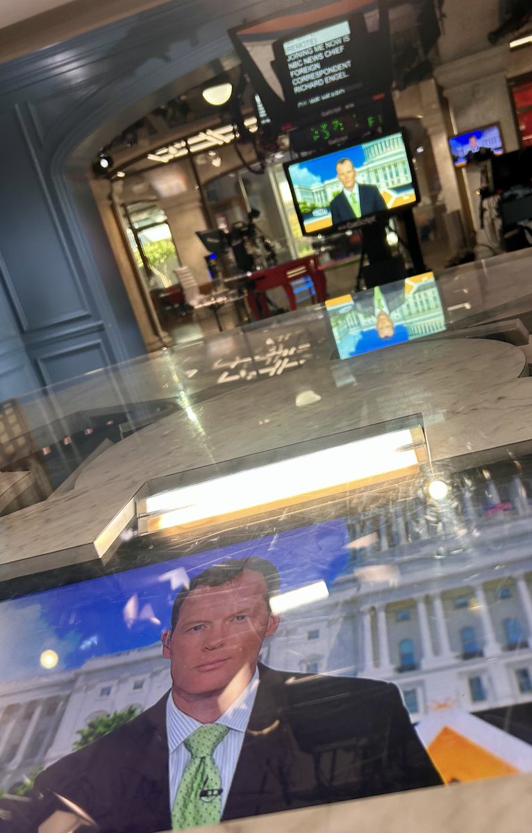 Getting set for a jam packed edition of ⁦@MeetThePress⁩ Now. We’ll have the latest on Michael Cohen’s testimony in the Trump hush money trial.. a ⁦@RichardEngel⁩ report from Israel and Day 1 of the Menendez trial. Watch live for free nbcnews.com/now.