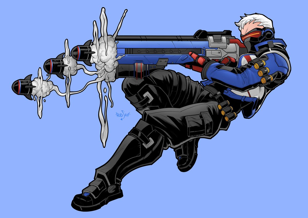 JoshuaF10134146's tweet photo. This is a commission I got from @rodsanart from 3 weeks ago and it's Soldier 76 from Overwatch!

Pretty late to post this, but better late than never!

Thank you Rodriguez! And thank you Overwatch for a bunch of good times! #ArtCommission #Overwatch2 #ActivisionBlizzard https://t.co/yBh6WyZ7NC