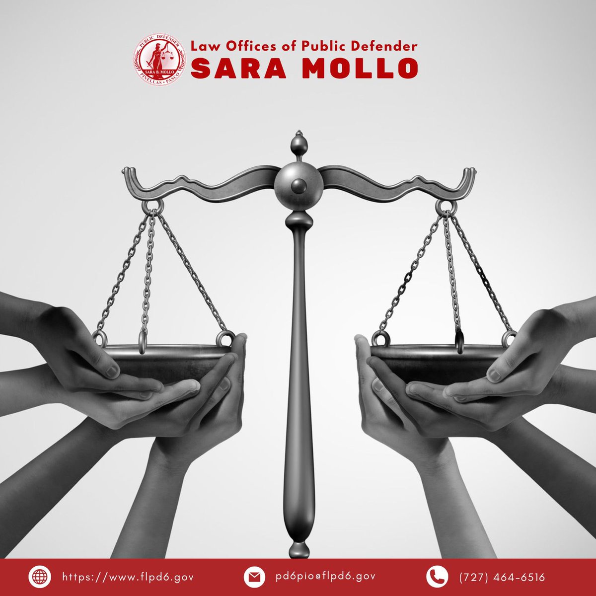 PD6SaraMollo's tweet image. We know Mondays can bring new challenges. But this week, let's remember the power we hold to make a difference. ⚖️

We fight tirelessly to ensure everyone has a voice in the legal system. Here's to another week of advocating for justice!

#PublicDefenderLife #FL #EqualJustice