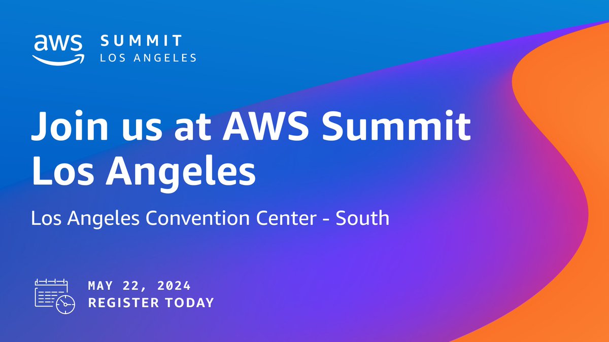 We will be at the #AWSSummit Los Angeles on May 22! Visit the Fastly booth and meet with our team to learn how we're creating best of the web experiences. Don't miss it - Register here: fastly.us/3UtiZEs