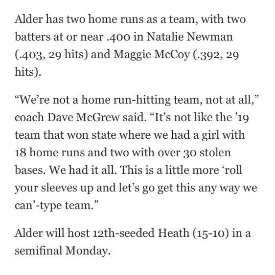 So proud of Evan &amp; the entire team. Go Alder!! 🥎 <a href="/10_evanp/">Evan Platfoot</a> <a href="/05Ohio/">Team Ohio Black 05</a>