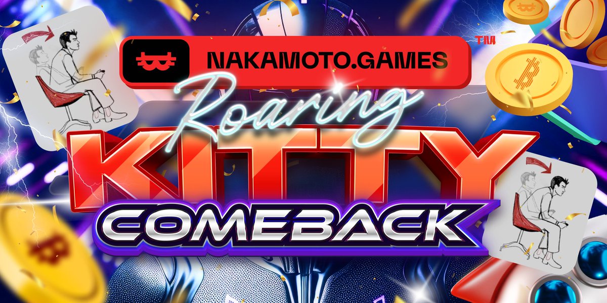 NakamotoGames's tweet photo. Nakamoto Games is thrilled to welcome @TheRoaringKitty back to @X!

The $GME legend returns, sporting his signature $NAKA-colored red headband. His comeback turns all eyes to gaming, get ready for the #Play2Earn season.

Watch for those $NAKA colors! 👀👀

#BigWeek #BUIDL #GameFi https://t.co/0WIyEUCXPl