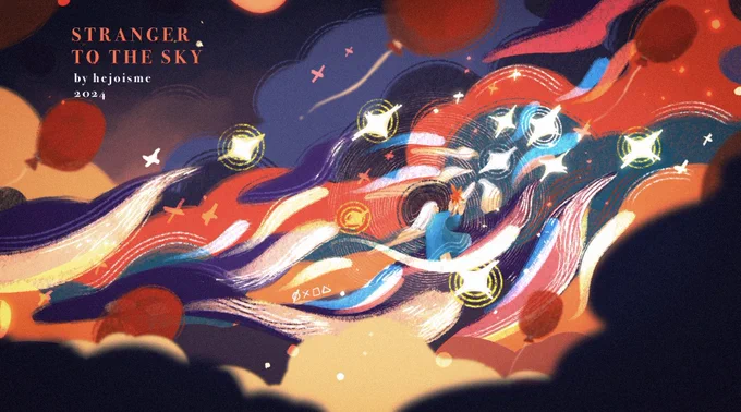 Karena sudah selesai acara CF18, aku mau cerita sedikit tentang behind tema 'Stranger the Sky' ini. Untuk penjelasan atau apa yang ingin aku sampaikan di tema merch 'Stranger to the Sky' akan aku buat di post terpisah