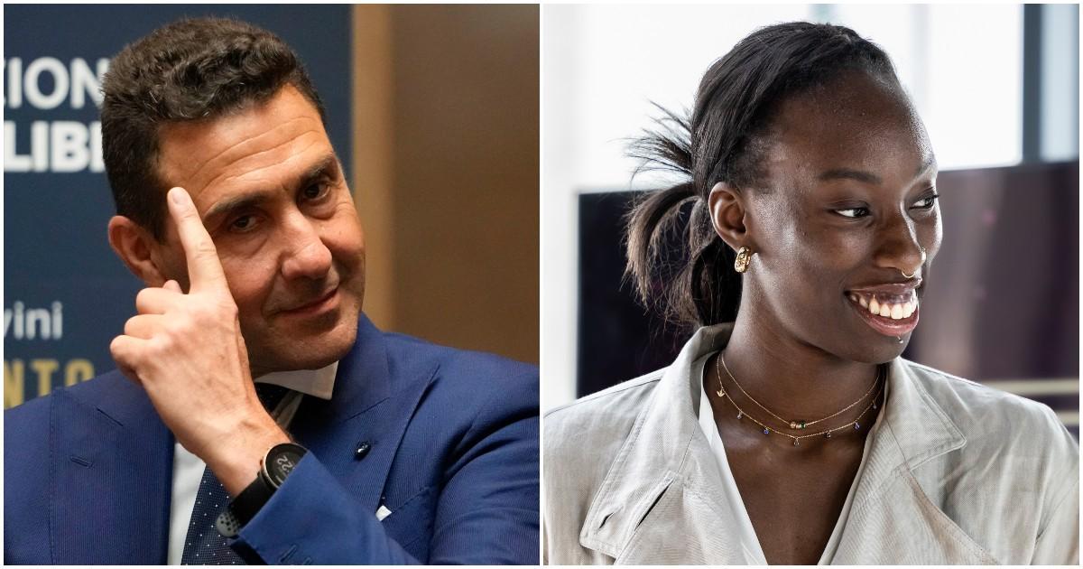 Le strane scuse di Vannacci a Paola Egonu: 'È italianissima, ma non può nascondere visivamente le sue origini' ilfattoquotidiano.it/2024/05/13/le-…