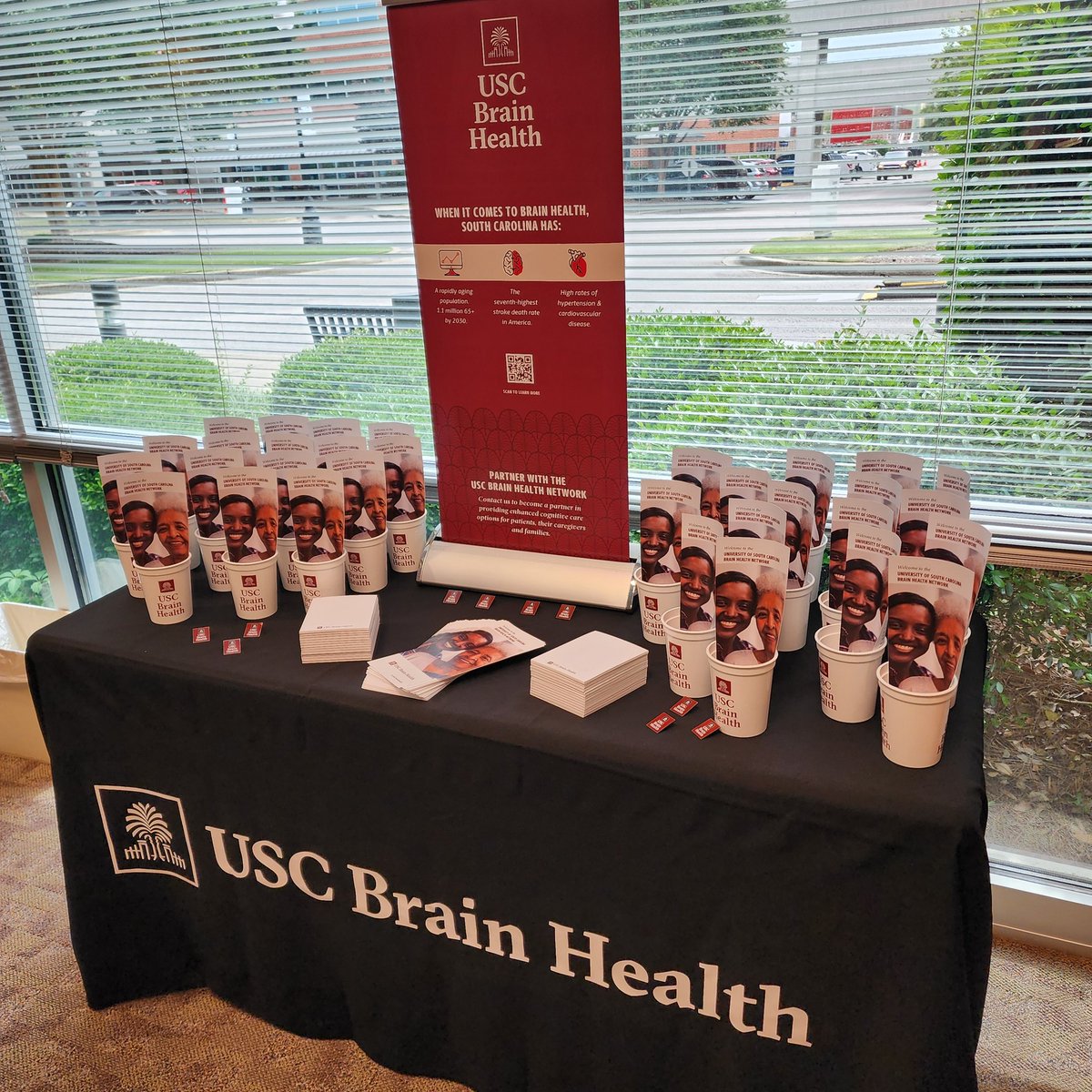 The stage is set in Sumter for a very exciting event. Today, the @UofSC Brain Health Network celebrates its new Sumter clinic location, expanding care access for South Carolinians experiencing memory loss. #USCBrainHealth