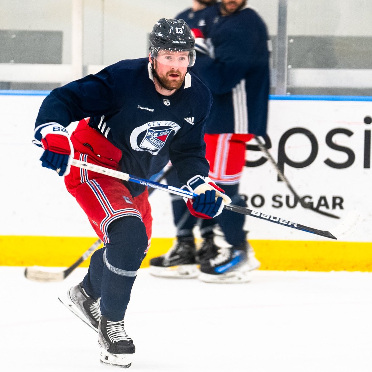 NYRangers's tweet photo. Game 5 prep. https://t.co/elWo4GOlIz