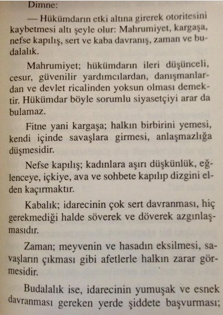 Kelile ve Dimne; ahlak ve siyaset üzerine hikayeleriyle, yöneticiler devlet adamlarının yanı sıra kendini geliştirmek isteyenler için halen eşsiz bir kitap. Kitaptan kıssa