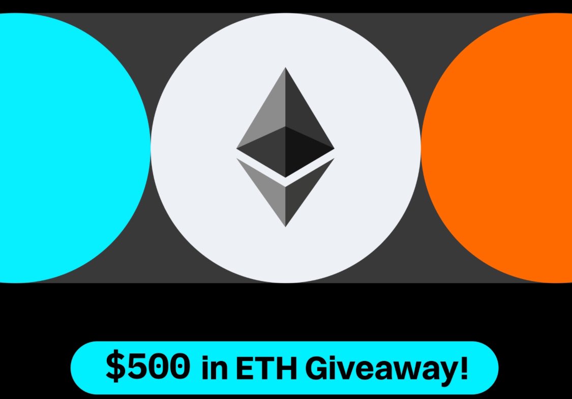 Want to win #Ethereum?

🏆 Value 0.18 ETH

How to enter?

☑️ Follow @rnz

☑️ Tag 2 friends

Winner will be picked on the 20th of May
#enscommunity #giveaway