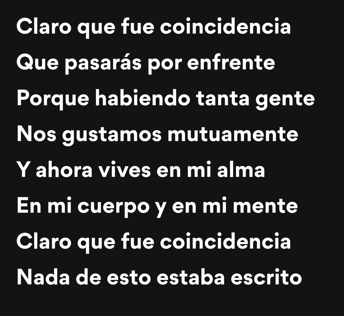 Coincidencia..