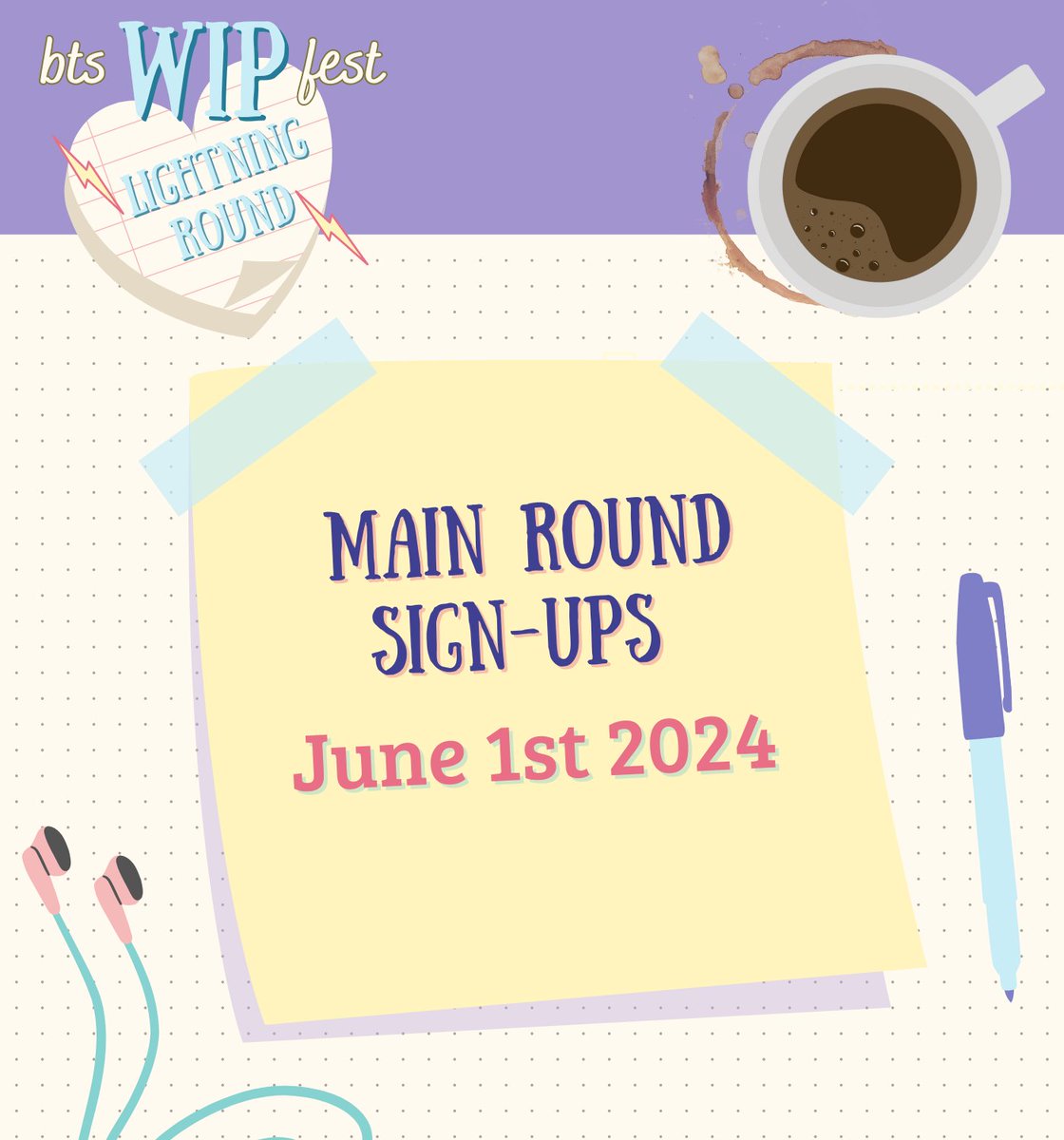 And that's a wrap of the⚡️Lightning Round⚡️

Thank you so much to all the writers who participated in this round! We are so proud of you for finishing your WIPs 👏👏👏

Sign-ups for the main round will open up on the 1st of June ✅

Let's finish more WIPs! 

- Your mods