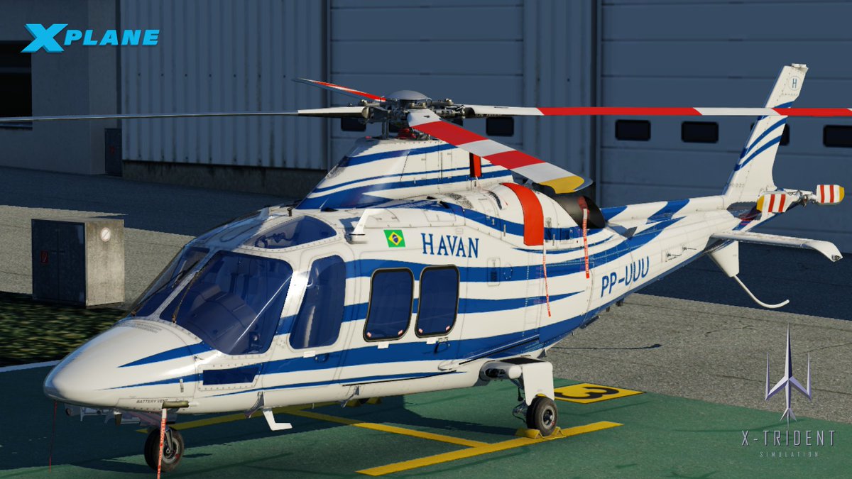 Helicopter pilots, this one is for you! X-Trident brings you a new gold standard in Helicopter Simulation - the AW-109. Immerse yourself in the intricate 3D design and delve into the IDU-450 EFIS systems replication! Check it out here: store.x-plane.org/AW-109-SP_p_18…