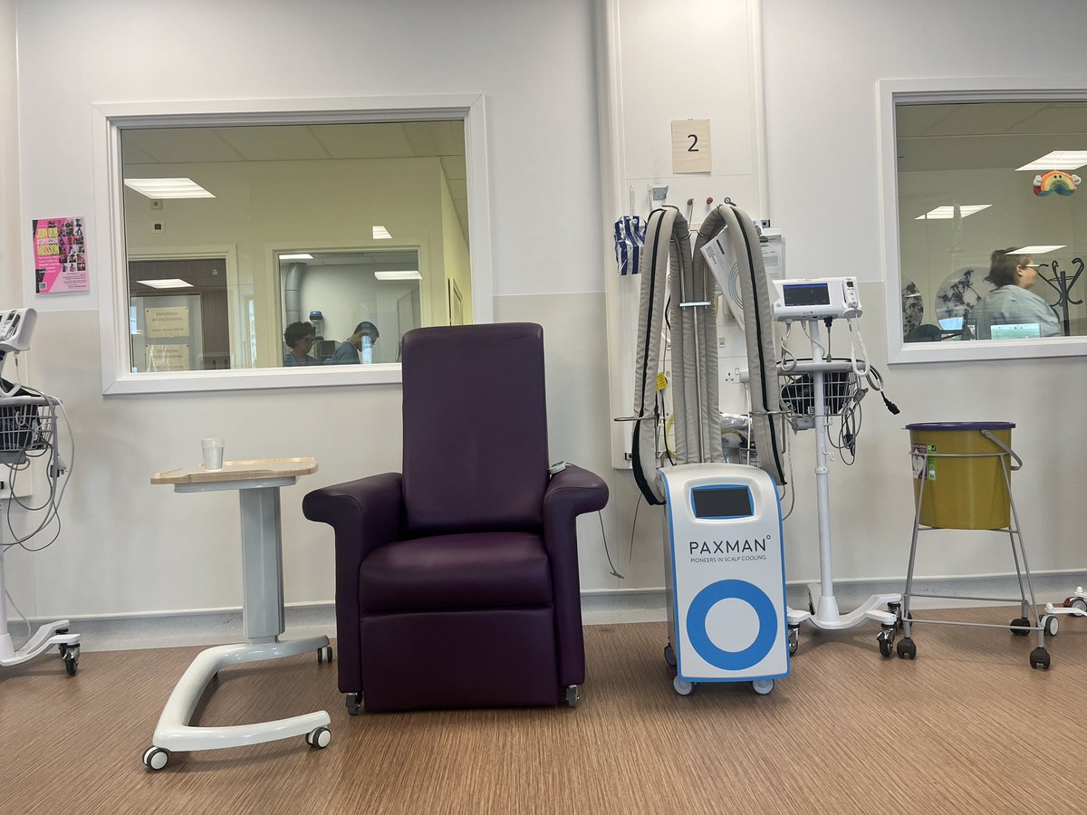 Great end to last week @DGNHS Training and commissioning on their 2 new @scalpcooling additions (PSCS2). Amazing facilities with tangible passion for patient care. Keep up the amazing work. Stu