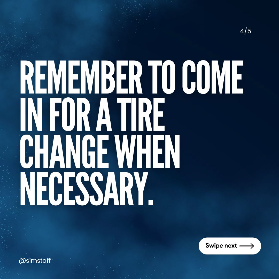 It's Tip Monday and today we're talking about the importance of managing your virtual tires. Just like in real life, maintaining optimal tire pressures and temperatures can significantly impact your performance in the game. Ready to dominate the virtual track? Let's go! 🎮🏁