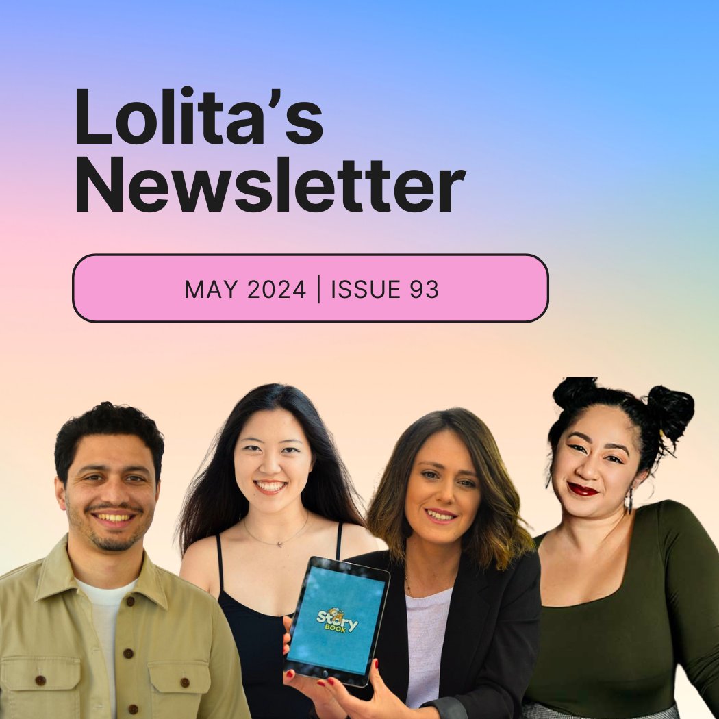🗞My newsletter is out! In it, you’ll find... 💰+$1M in new funding opportunities 📊 2024 funding expectations 📚 The State of Pre-Seed report 👀 Why it’s important to look beyond VC 🤖 AI founder playbook and more Check it out below! lolitataub.substack.com/p/ai-and-the-f…