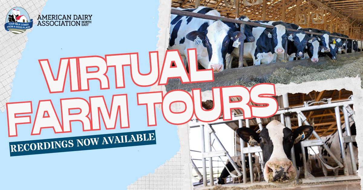 All recordings of our Spring 2024 virtual farm tours are now available! Follow the link to watch the tours and to access the free lesson plans: ow.ly/QgGA50REruR