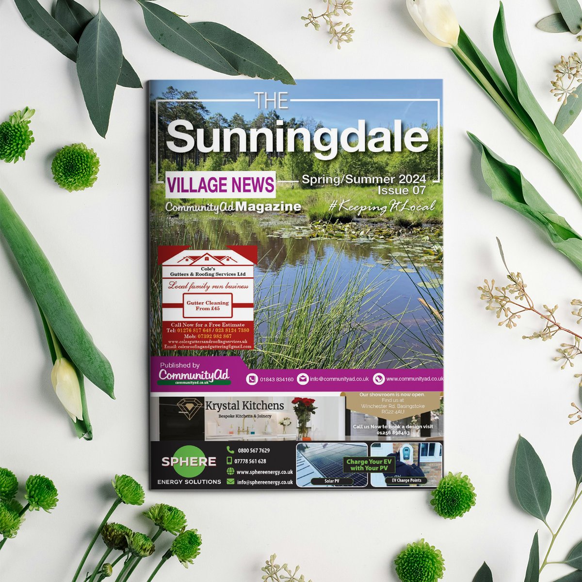 🌿 Excited to dive into the latest edition of Sunningdale Village News Magazine! 📖 Can't wait to soak up some inspiration and feel-good stories! 🌱 communityad.co.uk/back-issues/su… #Sunningdale #local #community #news #events #story #storytime #localevents #localbusiness
