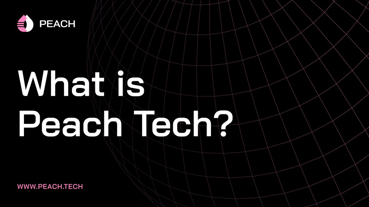 Peach Tech tweet media
