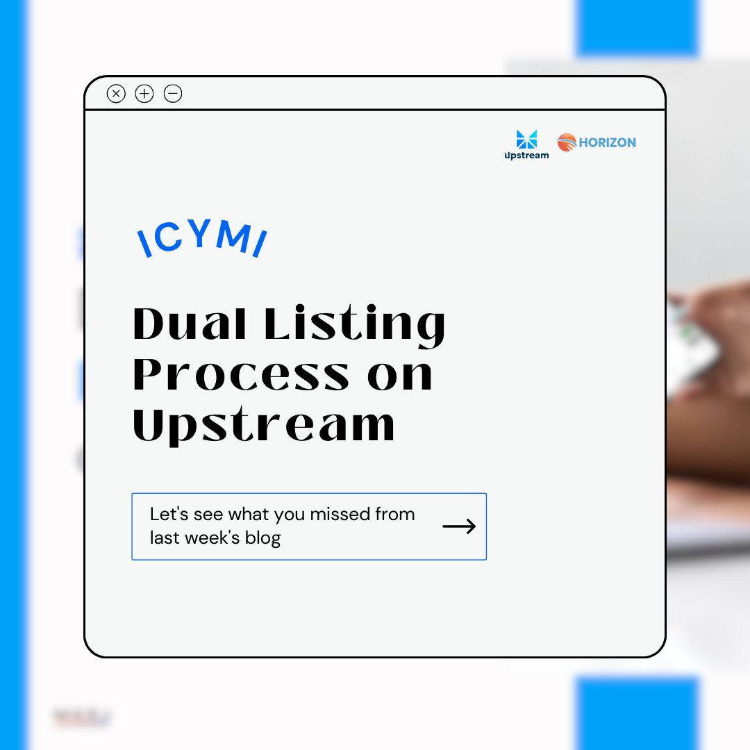 UpstreamXchange's tweet photo. ICYMI🗓️
Check out how to start the dual listing process on Upstream and globalize the opportunity to invest in exciting growth opportunities like yours in this week's blog: https://t.co/QLsGBsS8zV

#duallisting #upstreamexchange #globalinvestors https://t.co/Xy6k7FBGPm