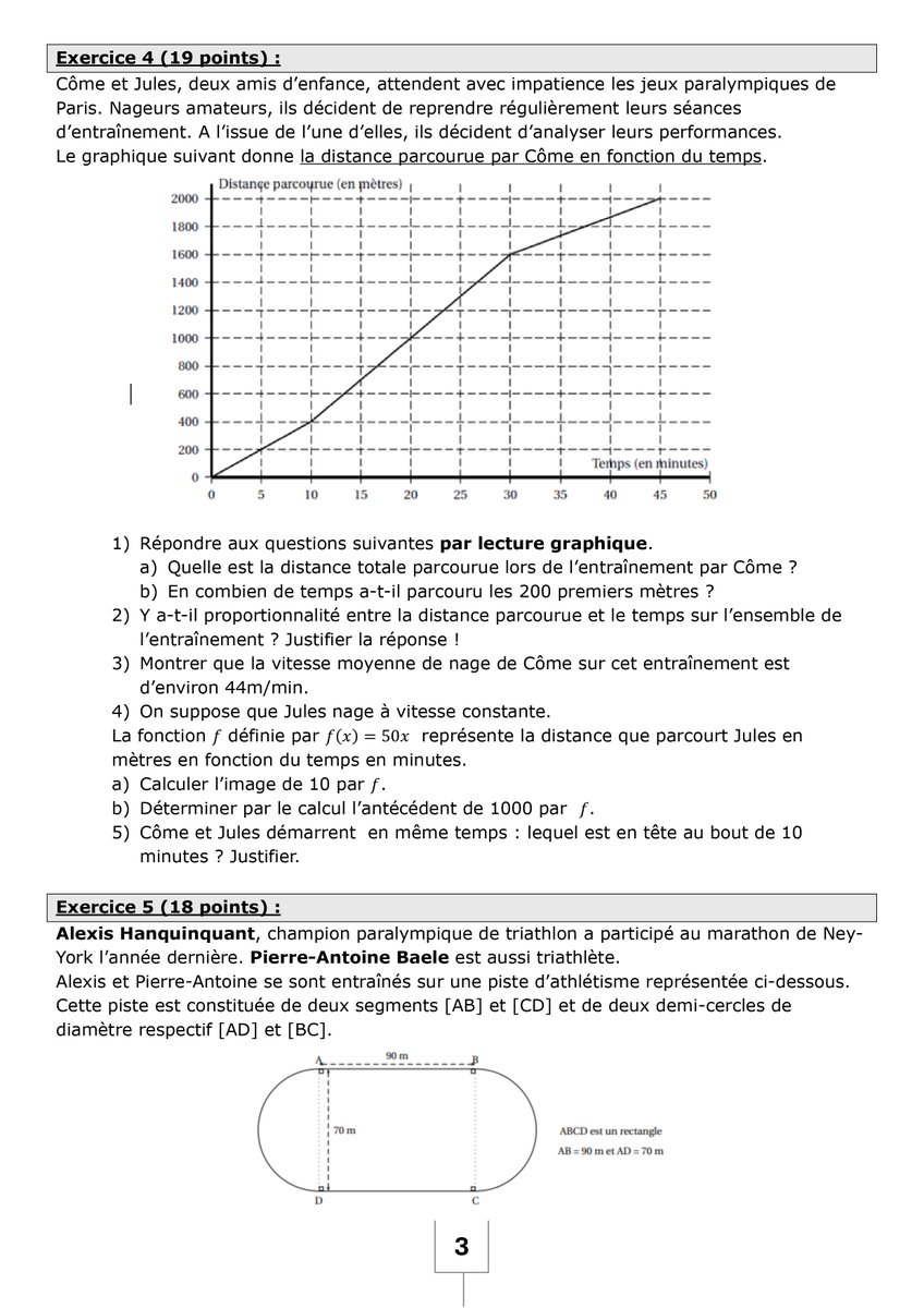 VPortha's tweet photo. Tout le monde se lance dans les jeux .. même les élèves de 3ème pour un brevet blanc de maths @TonyEstanguet @TCurin @PhilippeCROIZON @stephane_lecat @mariealefur #brevetdescolleges #Paralympics2024 #theocurin https://t.co/f6vVUfdWv8