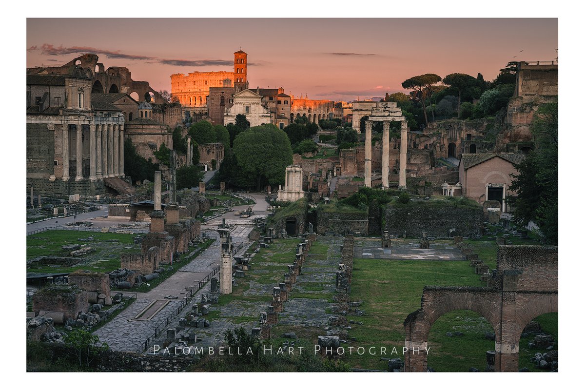 The Roman forum with the Colosseum bathed in wonderful sunlight. Captured at sunset on a recent visit to Rome.
#sunset #Rome #romanforum #archaelogy #photooftheday #ThePhotoHour #StormHour
